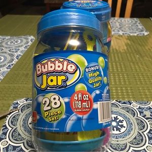 Bubble Jars lot of 2 jars